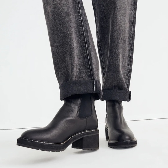 New Madewell The Carina Platform Chelsea Boot - Picture 3 of 9
